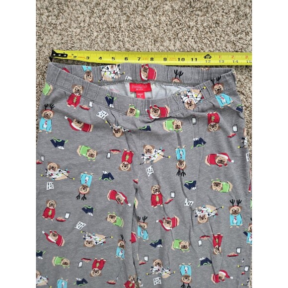 MACY'S FAMILY PJ'S Women's Happy Pawlidays Red Pajama Set Size Medium - Picture 10 of 11